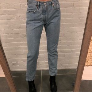 Levi’s 501 Split Ankle Detail W 27 L 28